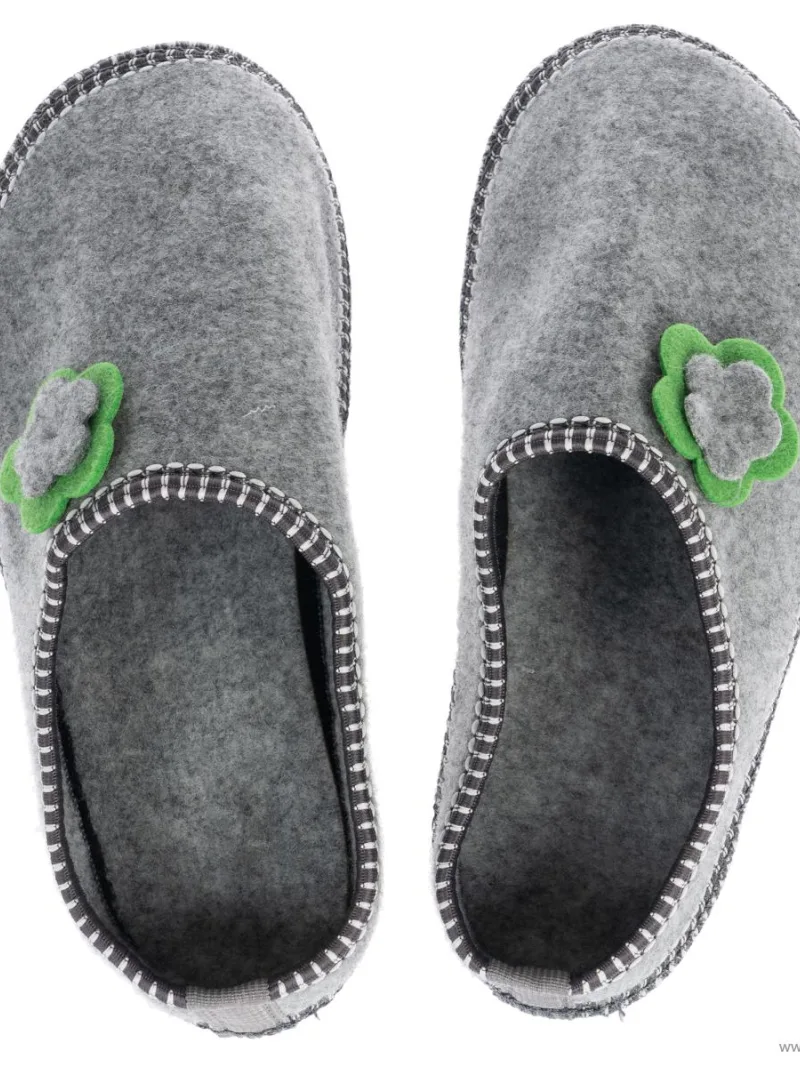 Dámske filcové papuče zvýšené