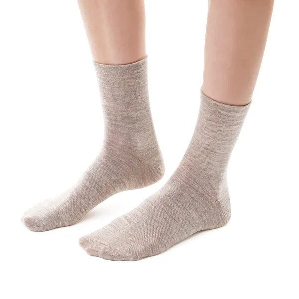 Dámske funkčné Merino ponožky 72 béžové