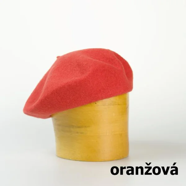 Dámský vlněný baret 10,5´