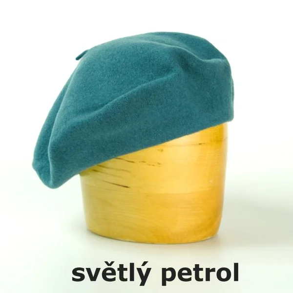 Dámský vlněný baret 10,5´