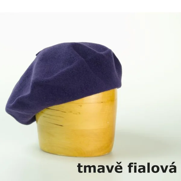 Dámsky vlnený baret 10,5´