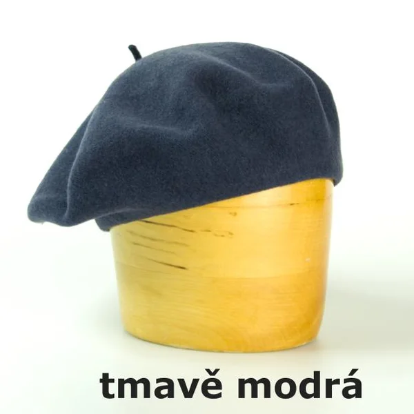 Dámský vlněný baret 10,5´