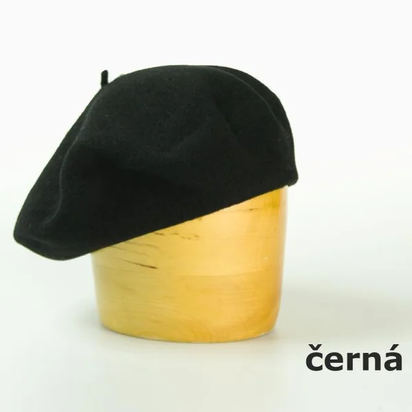 Dámský vlněný baret 11,5´