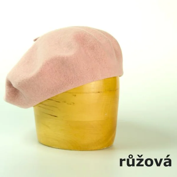 Dámský vlněný baret 11,5´