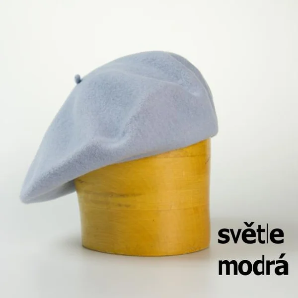 Dámský vlněný baret 11,5´