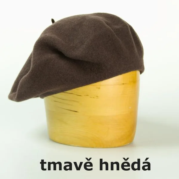 Dámský vlněný baret 11,5´