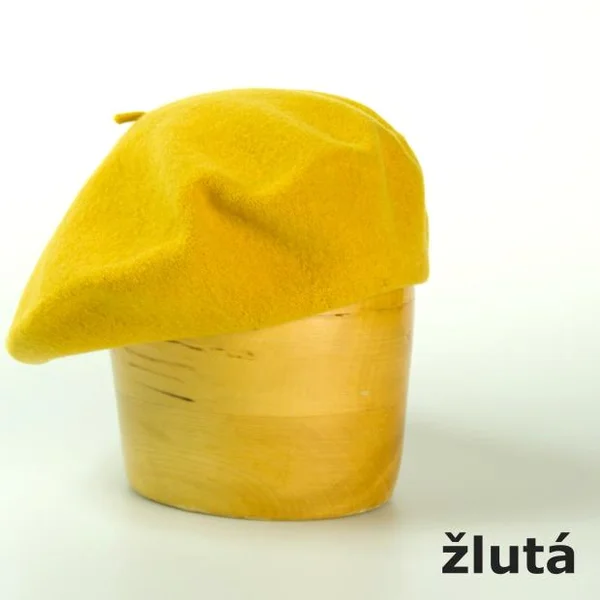 Dámský vlněný baret 11,5´