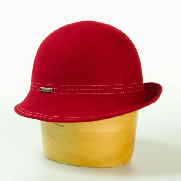 Damen-Wollhut mit kleiner Krempe