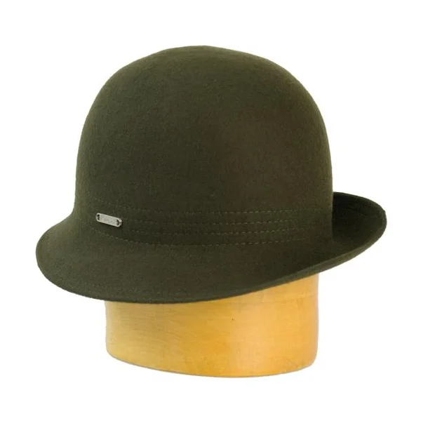 Damen-Wollhut mit kleiner Krempe