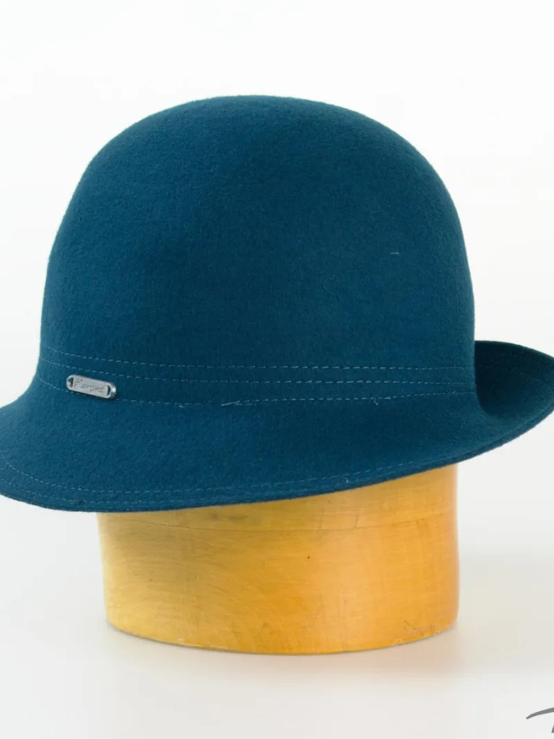 Damen-Wollhut mit kleiner Krempe