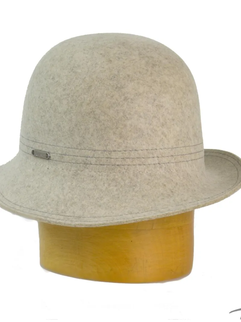 Damen-Wollhut mit kleiner Krempe