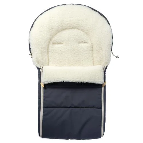 Kinderfußsack mit Schafwolle sportlich Mix