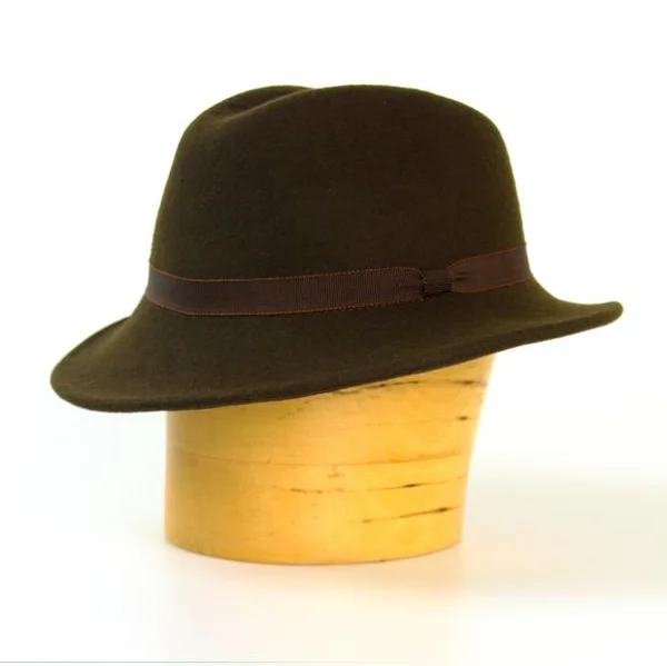 Herren-Wollhut mit Ripsband
