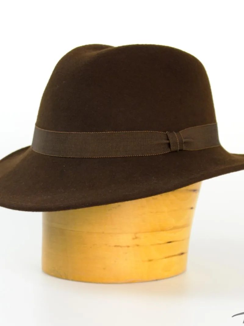 Herren-Wollhut mit Ripsband