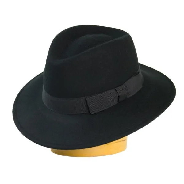 Herren-Wollhut mit Ripsband