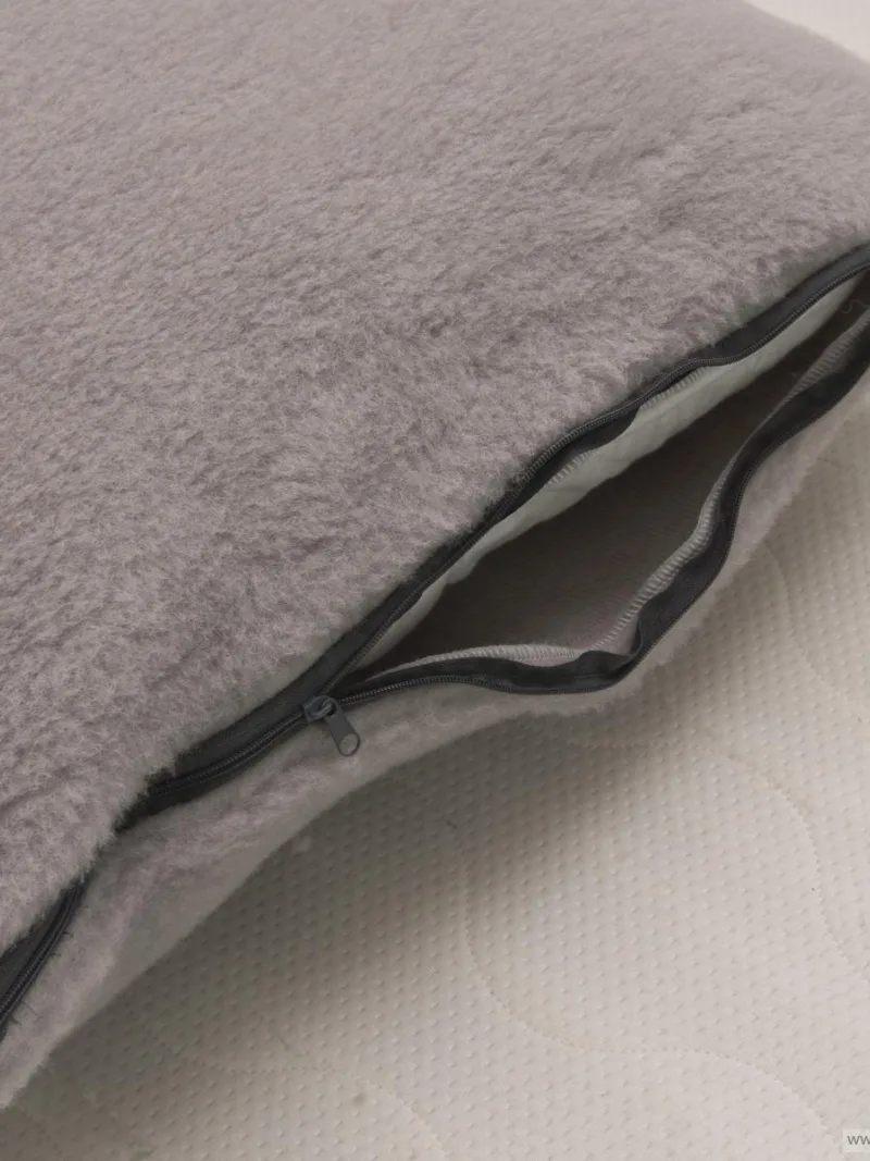 Vlněný polštář Cashmere style Silver