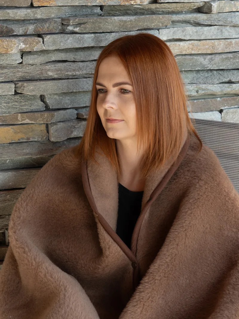 Televizní pytel z ovčí vlny Camel 20 Superwash