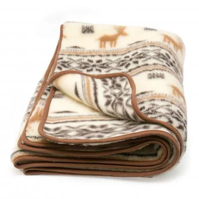 Wolldecke Norway beige