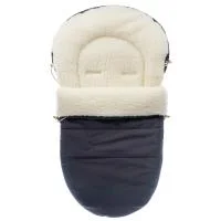 Kinderfußsack mit Schafwolle für Kinderwagen
