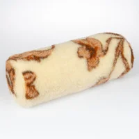 Buchweizen-Nackenrollenkissen Merino Lily