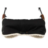 Woll-Handwärmer für Kinderwagen Merino Softshell