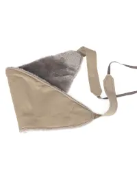 Obličkový pás zo španielskej jahňacej kožušiny